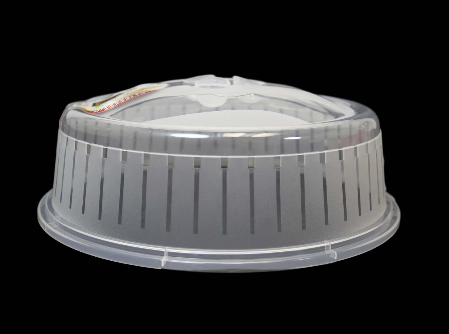 Plastic Microwave Food Plate Cover with Vent 26cm D10506 (Parcel Rate)