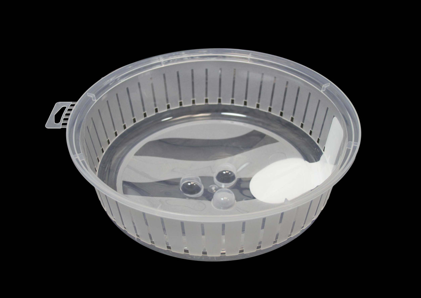 Plastic Microwave Food Plate Cover with Vent 26cm D10506 (Parcel Rate)