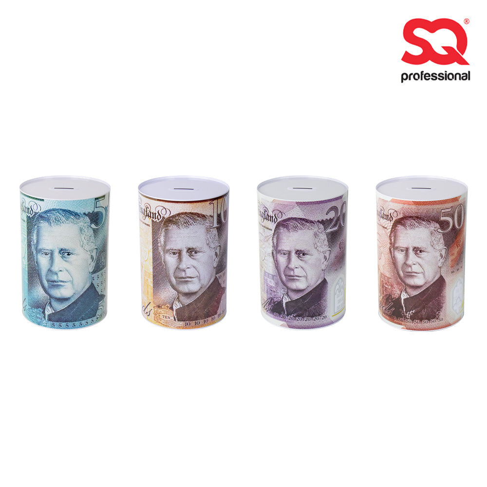 Extra Large Coin Money Tin Piggy Bank Money Savings Box 19.80cm x 30cm 5257 / TIN005A (Parcel Rate)