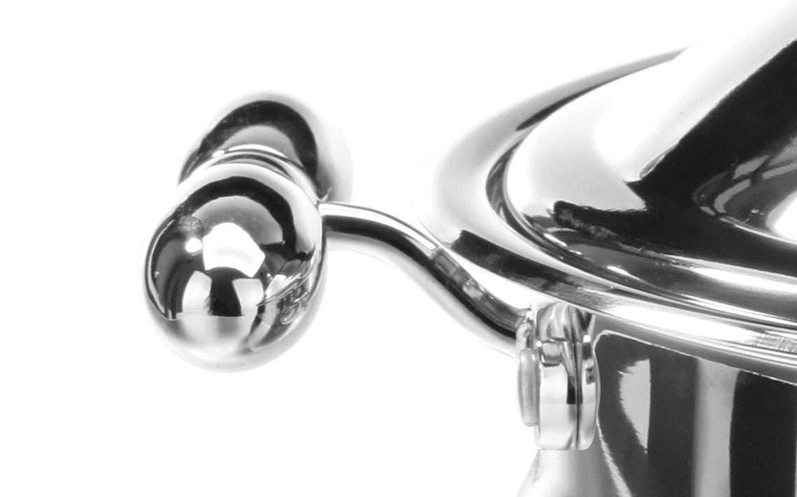 SQ Professional Lustro Stainless Steel Imperiale Casserole Set of 6 7991 (Big Parcel Rate)