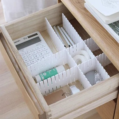 Plastic Storage Draw Divider Organiser Pack of 2 4231 (Parcel Rate)