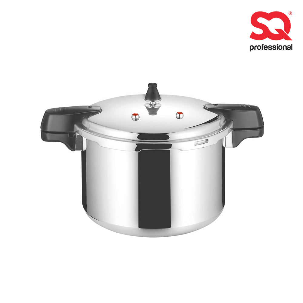 Aluminium Pressure Cooker Stainless Steel 12 Litre (Big Parcel Rate)p