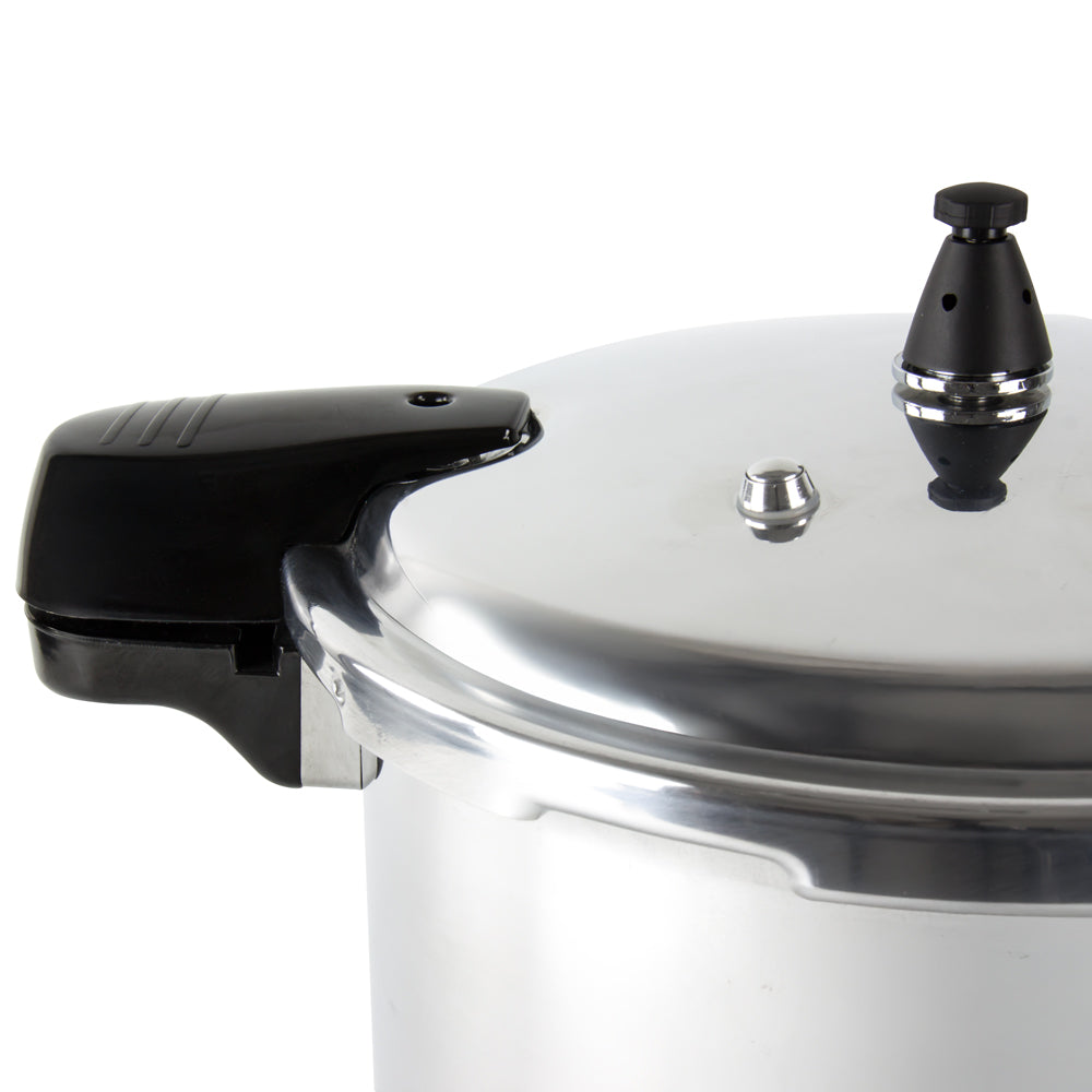 Aluminium Pressure Cooker Stainless Steel 12 Litre (Big Parcel Rate)p