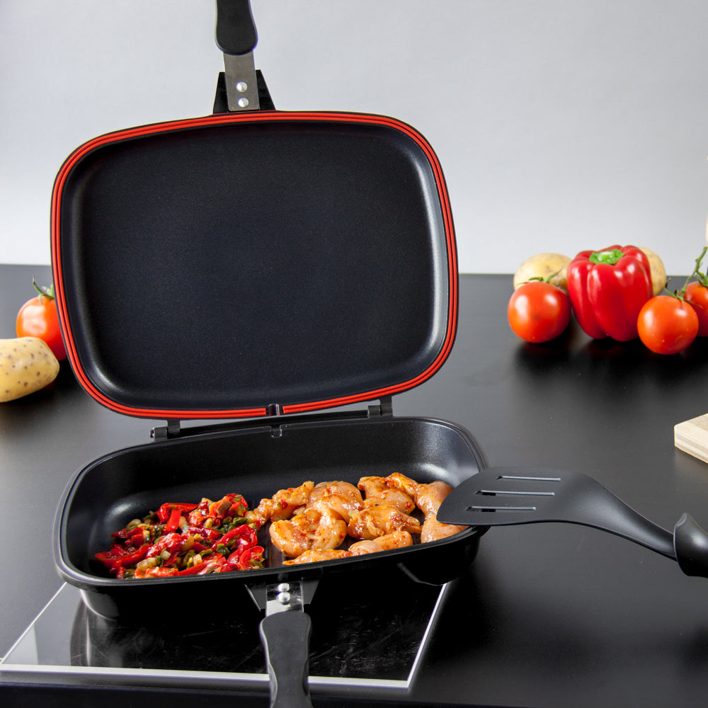 Nea Diecast Magic Pan Black 32cm 4482 (Parcel Rate)