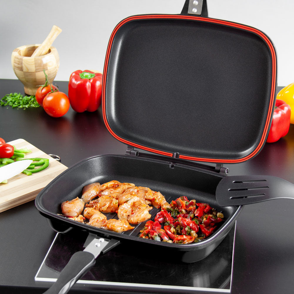 Nea Diecast Magic Pan Black 32cm 4482 (Parcel Rate)