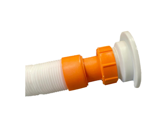 Plastic Bathroom Water Drain Pipe 350mm 4816 (Parcel Rate)