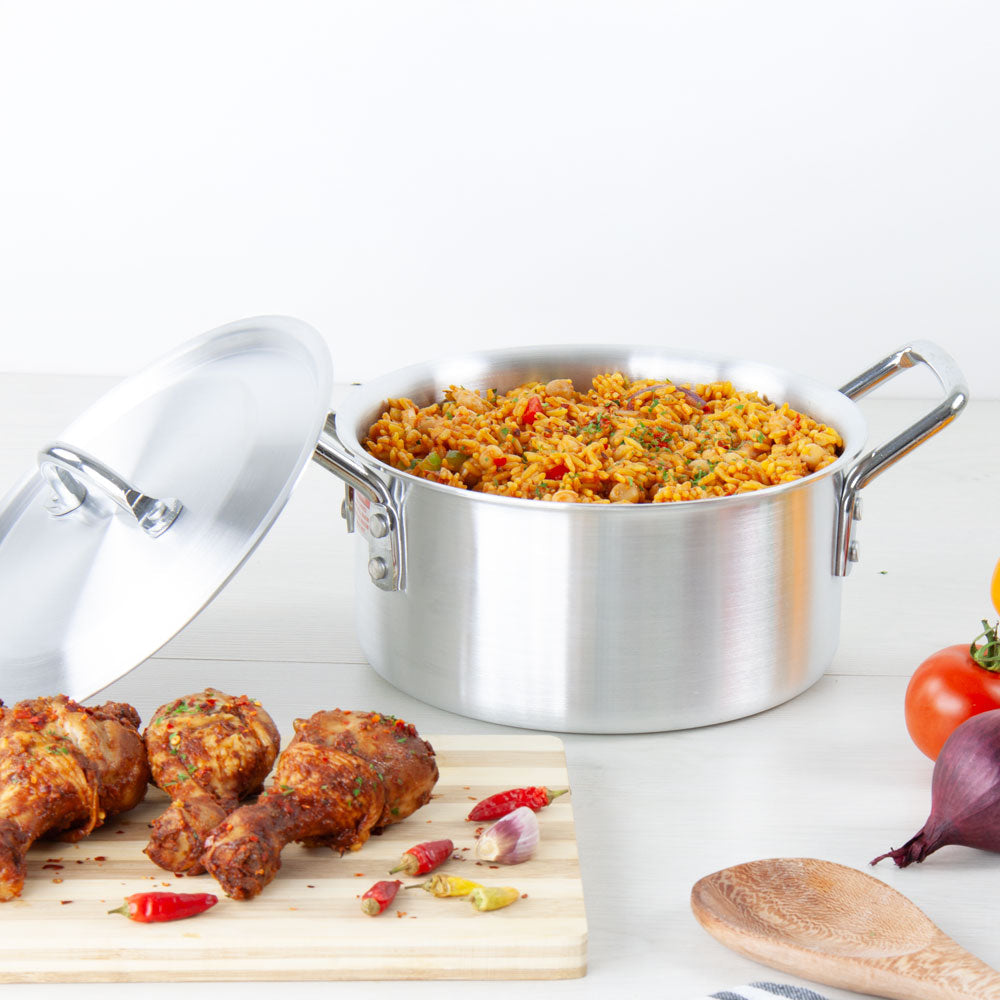 SQ Professional Galaxis Carina Aluminium Casserole Set of 5 18-20-22-24-26cm 2159 / 4881 (Big Parcel Rate)