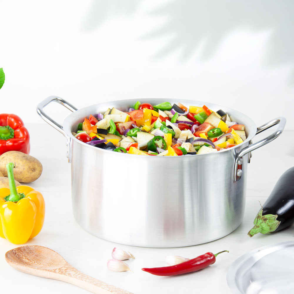 SQ Professional Galaxis Carina Aluminium Casserole Set of 5 18-20-22-24-26cm 2159 / 4881 (Big Parcel Rate)