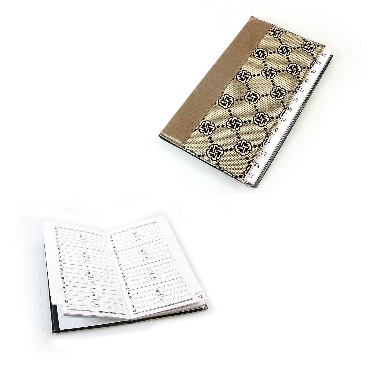 Address Book A6 Size Assorted Colour 0739 (Large Letter Rate)