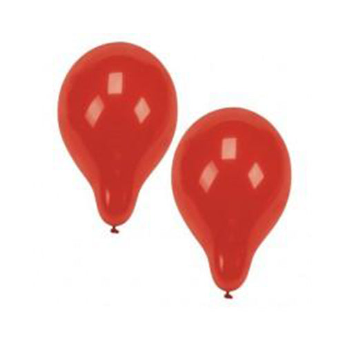 Papstar Red Party Birthday Balloons 10 Piece Party Pack 25cm 18981 (Large Letter Rate)