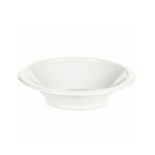 Disposable Plastic Bowls 7" 15 Pcs MX8003 (Parcel Rate)
