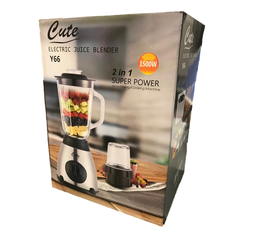 Cute Electric Juice Blender 1500W Y66 A W5 (Parcel Rate)
