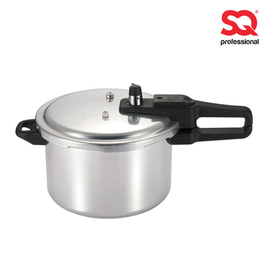 Aluminium Pressure Cooker Stainless Steel 9 Litre   1305 9LTR (Big Parcel Rate)p
