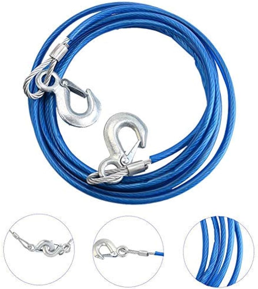 Heavy Duty Cable Towing Emergency Tow Rope 3097 (Parcel Rate)