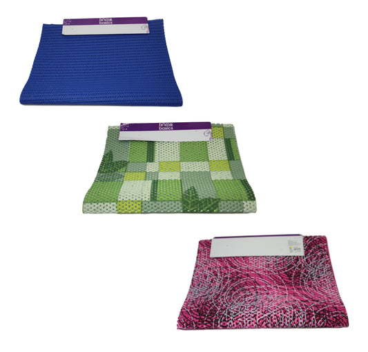 Anti-Slip Bathroom Shower Bath Mat 66 x 41 cm Assorted Designs 5742 (Parcel Rate)