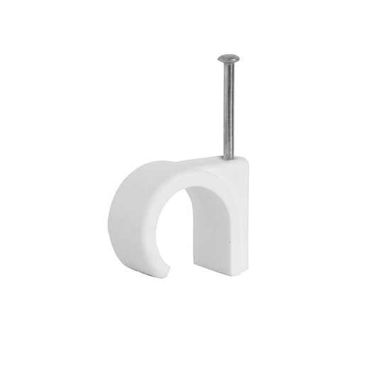 7.0mm C/Clips Rd White Diy 1482 (Large Letter Rate)